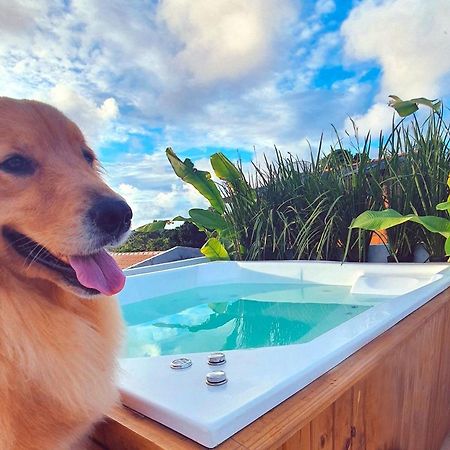 Vila Pitangueira - Apto Laranja - No Centro De Serra Grande Com Piscina, Jacuzzi, Internet Veloz Eksteriør bilde