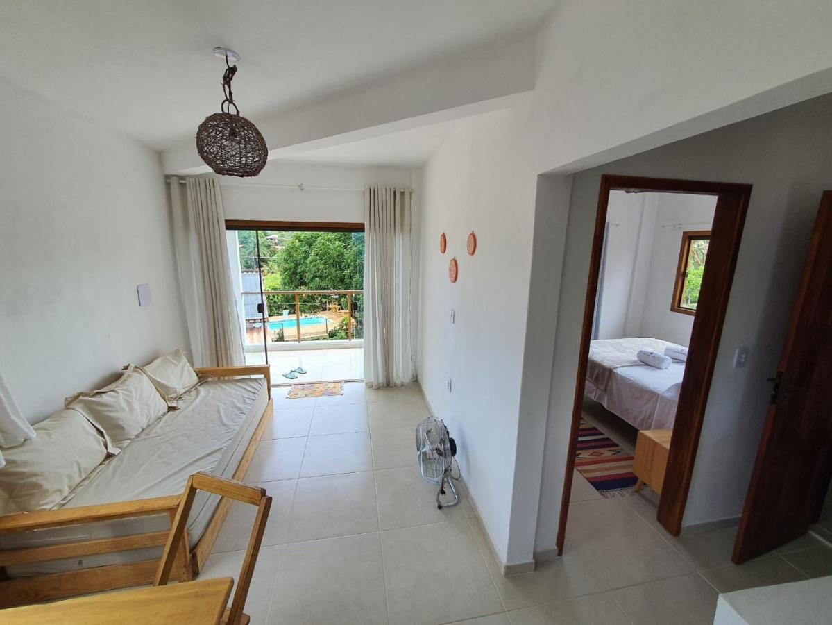 Vila Pitangueira - Apto Laranja - No Centro De Serra Grande Com Piscina, Jacuzzi, Internet Veloz Eksteriør bilde