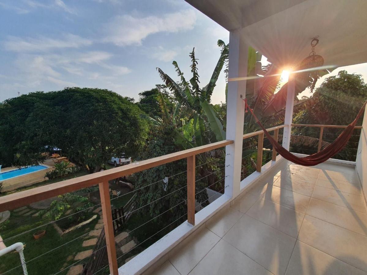 Vila Pitangueira - Apto Laranja - No Centro De Serra Grande Com Piscina, Jacuzzi, Internet Veloz Eksteriør bilde